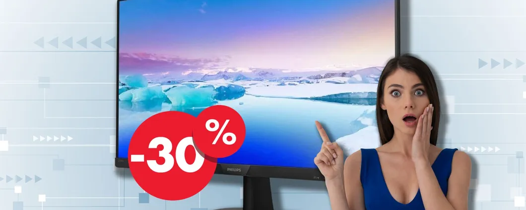 IDEA per papà in smartworking: Monitor Philips da 27 pollici a super prezzo!