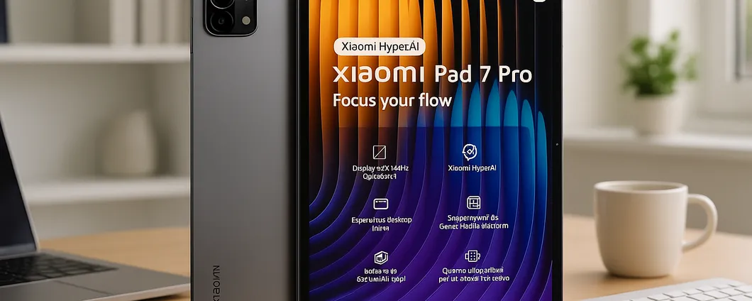 Prestazioni al top e design elegante: Xiaomi Pad 7 Pro in offerta!