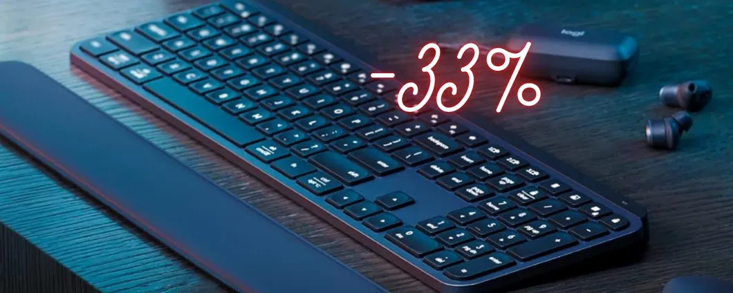 Logitech MX Keys S è senza dubbio la migliore tastiera wireless (-33%)
