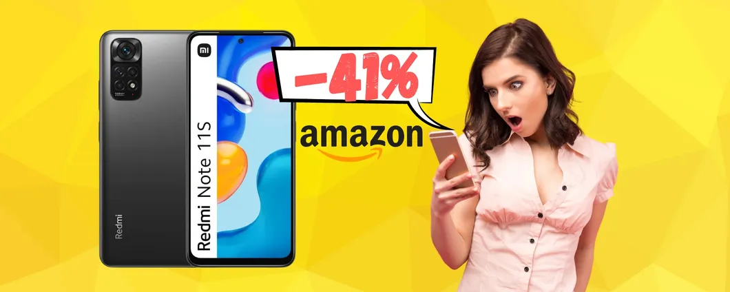 Xiaomi Redmi Note 11S: prestazioni TOP al 41% in MENO