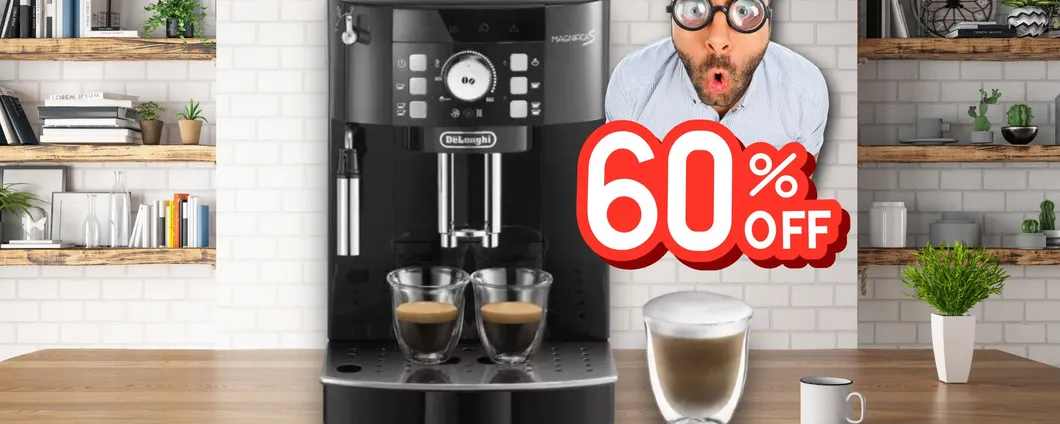 Macchina caffè De Longhi: MINIMO STORICO con il 60% DI SCONTO eBay!