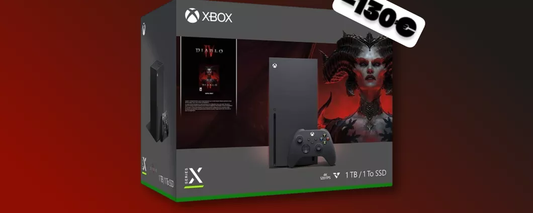 Xbox Series X con Diablo IV: un'OFFERTA... infernale!