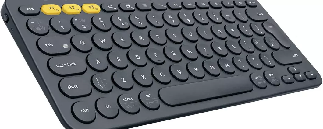 Logitech K380, la migliore tastiera bluetooth per Android e iOS CROLLA a 34€