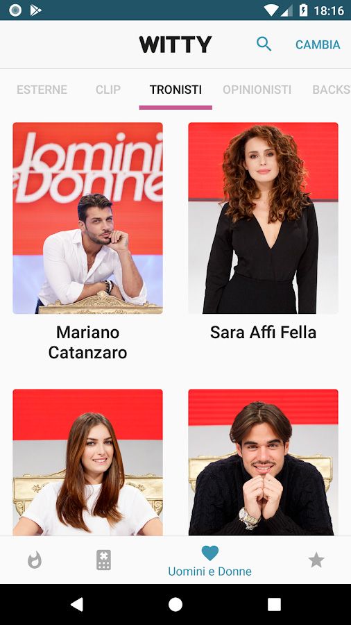 Witty TV download gratuito e descrizione dell'app HTML.it