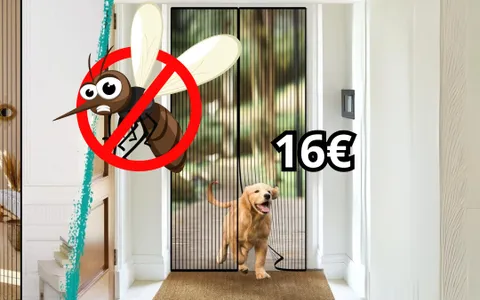 IN SCADENZA: solo 16€ per la ZANZARIERA magnetica più venduta su Amazon!