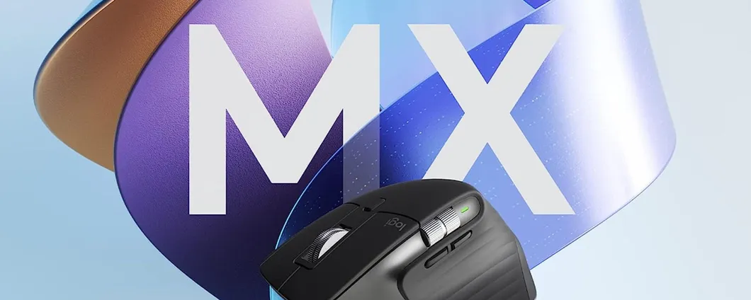 Mouse Logitech MX Master 3S Wireless con sensore 8K: sconto del 33% su Amazon
