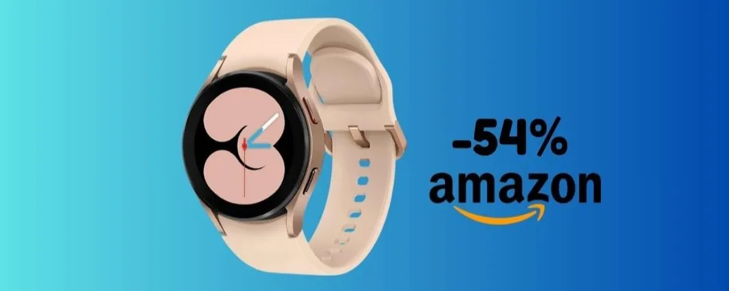 OUTLET AMAZON: Samsung Galaxy Watch4 SCONTATO del 54%!