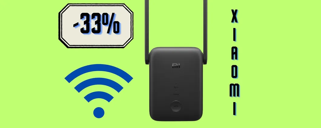 Xiaomi abbatte i muri: ripetitore WiFi in OFFERTA LAMPO