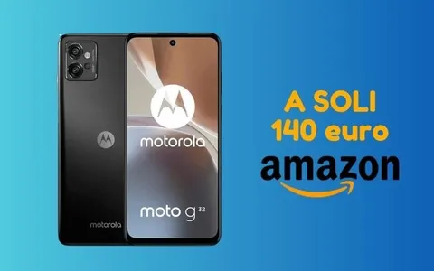 PREZZO RIDICOLO su Amazon per il Motorola moto g32, corri prenderlo!