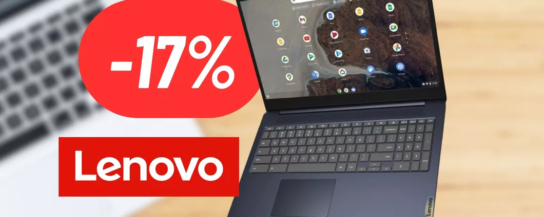 Il Chromebook DEFINITIVO è Lenovo: Ideapad 3 SCENDE DI PREZZO su Amazon