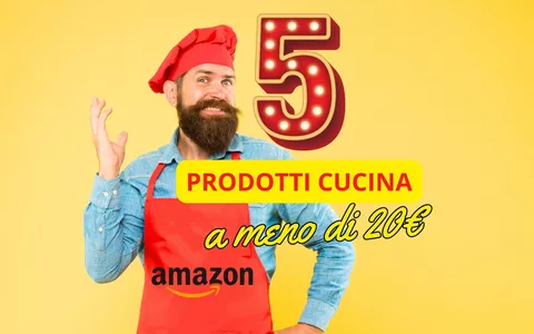 PASSIONE CUCINA: offerte sotto ai 20€ per diventare uno chef da Amazon!