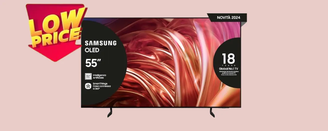Porta il cinema a casa con la Samsung OLED TV da 55