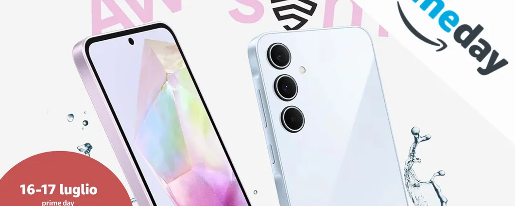 CHE OFFERTA: Samsung Galaxy A35 + Cover GRATUITA per il Prime Day è una vera OCCASIONE!