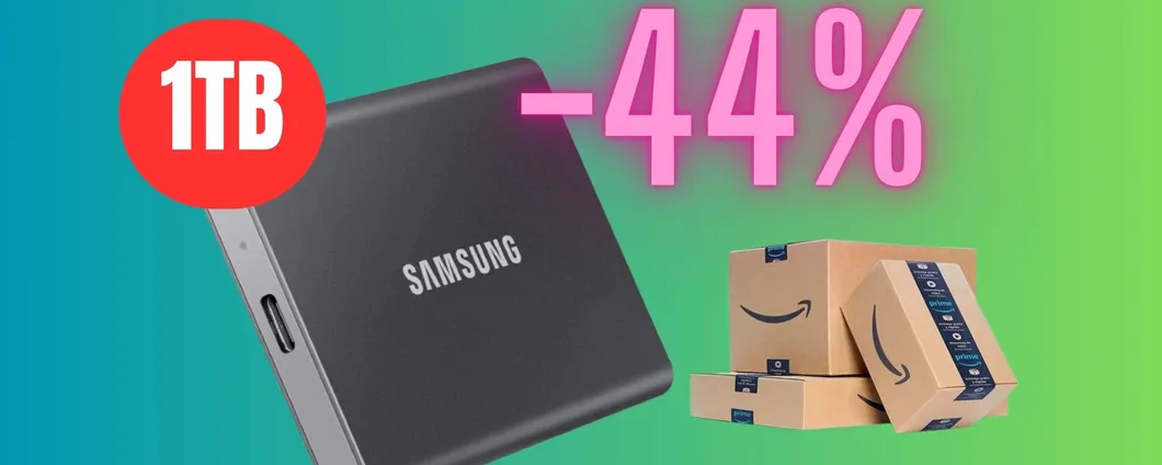 SSD Samsung da 1TB al 44% di sconto per il Black Friday 2024