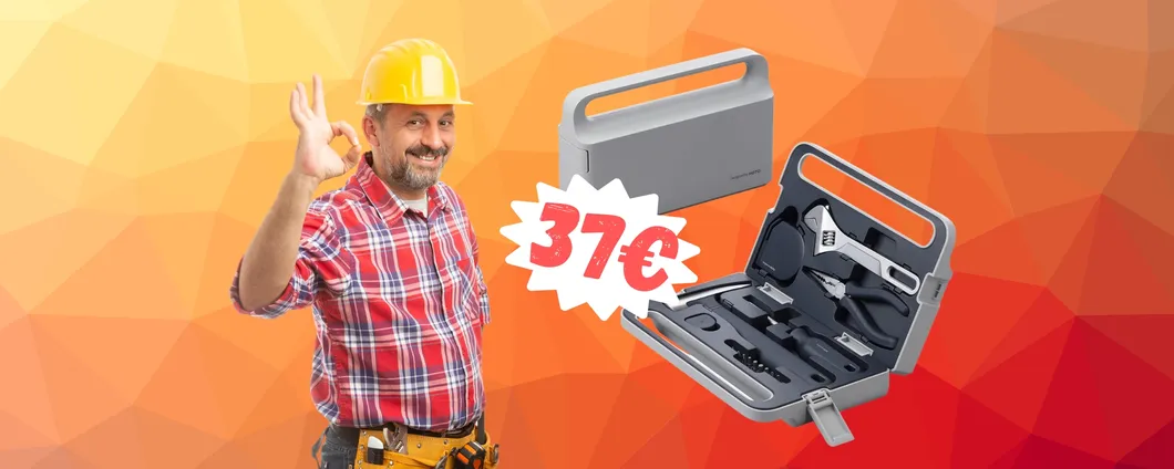HOTO: valigetta con attrezzi INDISPENSABILI a 37€ (offerta lampo)