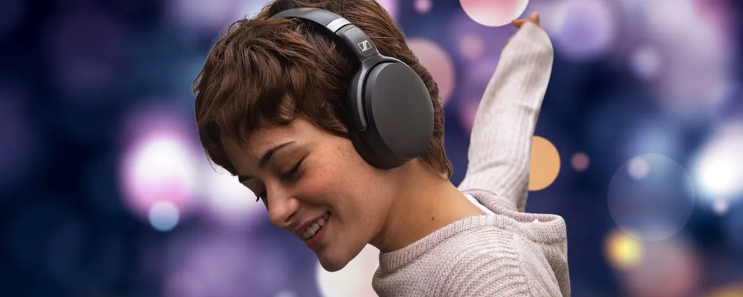Sennheiser HD 450BT: cuffie wireless professionali in sconto al 46% su Amazon