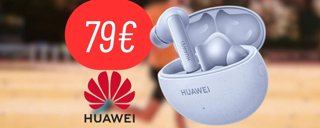 Gli auricolari perfetti per ogni attività sono Huawei e sono scontati su Amazon