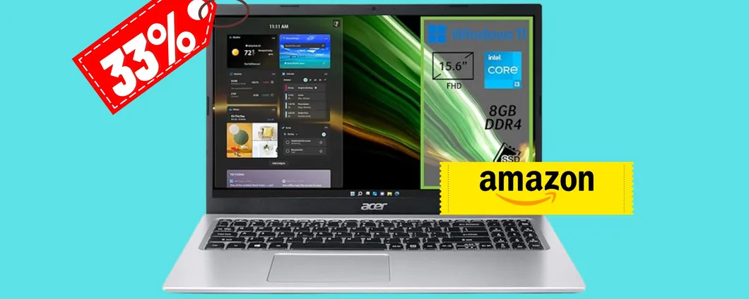MAXI SCONTO sul notebook DEFINITIVO: Acer sale in cattedra