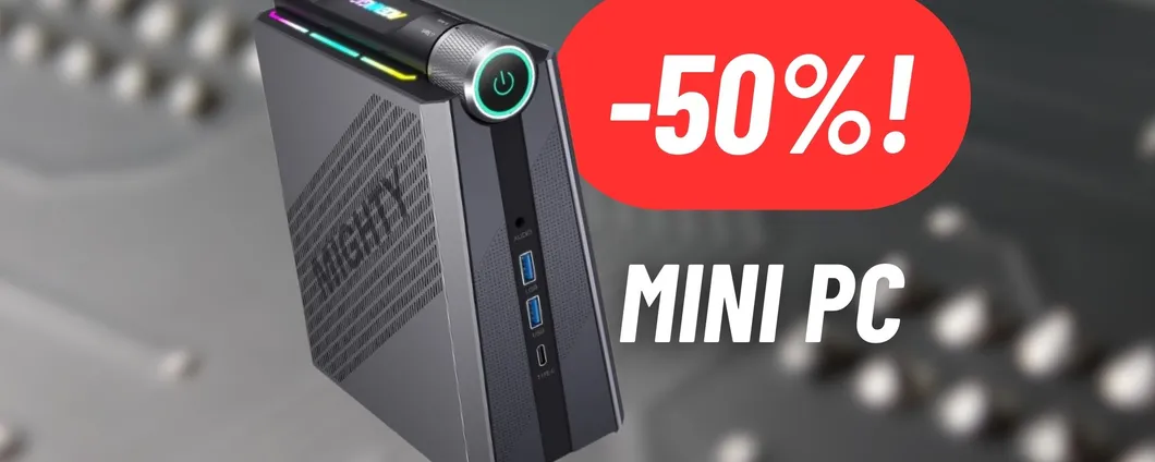 Questo potentissimo Mini PC al 50% DI SCONTO monta un i9: OFFERTA PAZZESCA