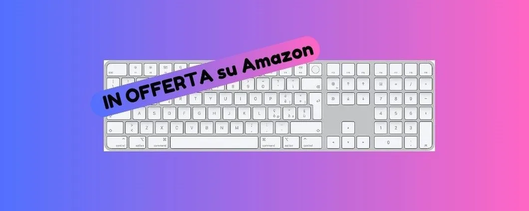 La fantastica tastiera Apple Magic è tua ad un PREZZO SCONTATO su Amazon!