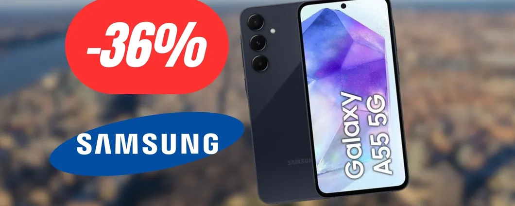 CROLLA IL PREZZO del Samsung Galaxy A55: maxi sconto su eBay