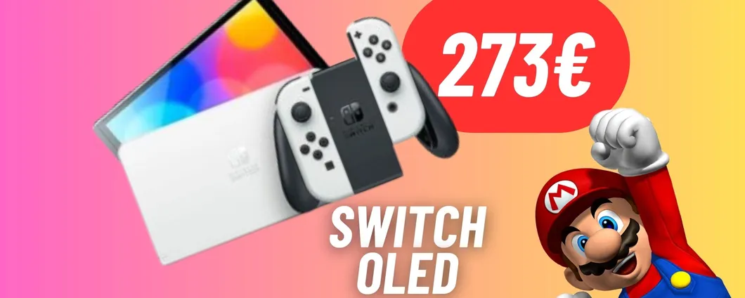 CLAMOROSA DOPPIA PROMO su Nintendo Switch OLED per il Black Friday di eBay