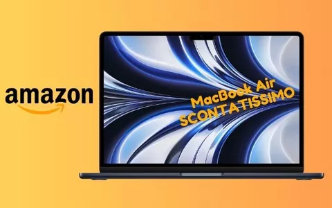 OGGI MacBook Air è scontatissimo, RISPARMI 170 euro su Amazon!