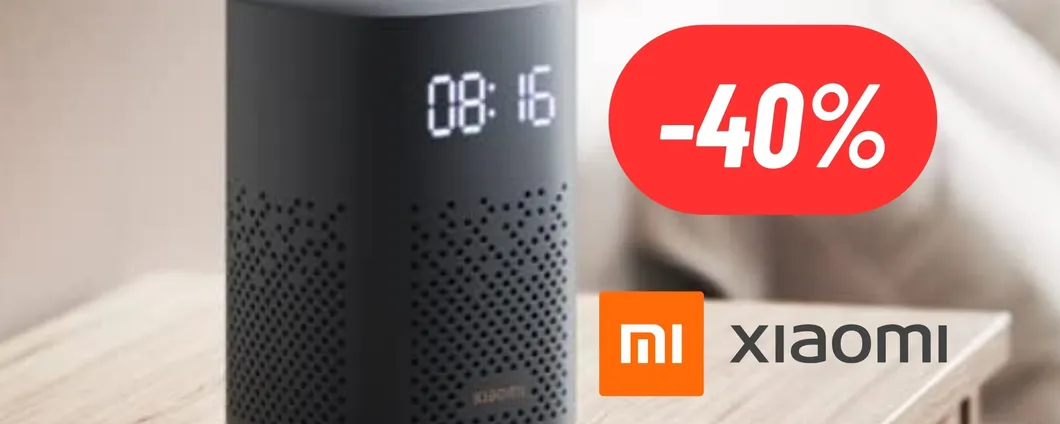 Sveglia, cassa e controllo smart, tutto questo nello SPEAKER XIAOMI al 40% DI SCONTO