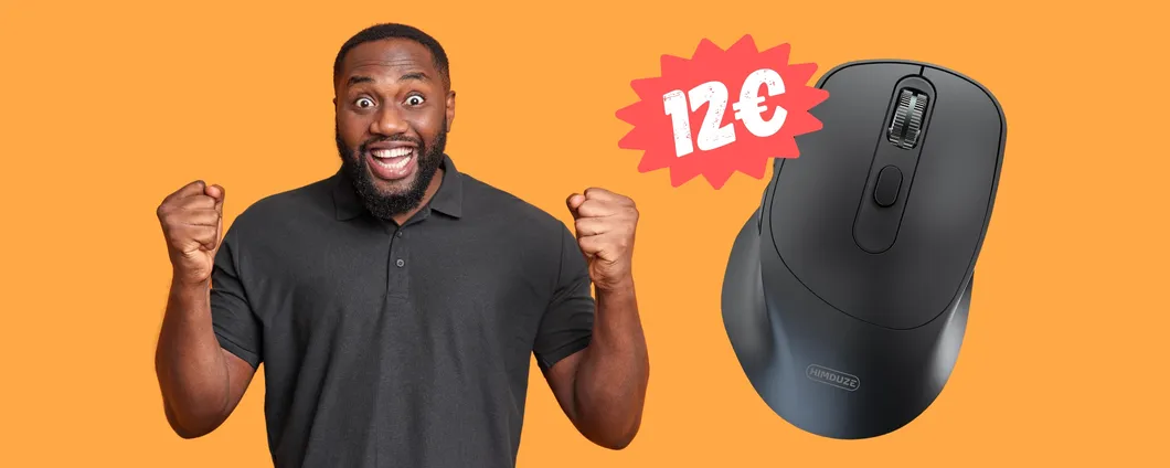 Mouse wireless preciso ed ergonomico con APPENA 12€