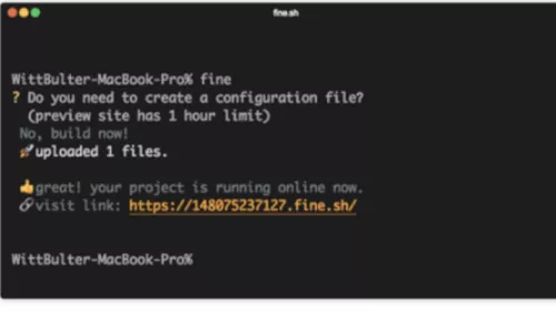 fine.sh: generare Document Site in pochi secondi