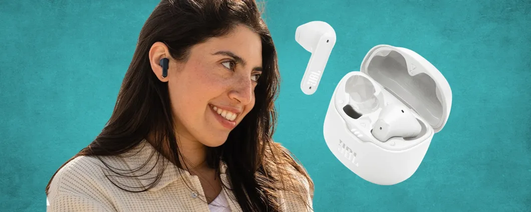 JBL Tune Flex TWS: auricolari wireless magnifici con cancellazione rumore