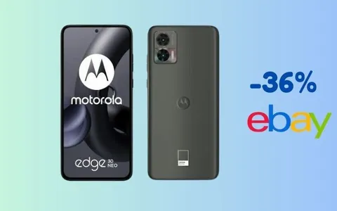 Acquista il Motorola Edge 30 Neo su eBay e RISPARMI 130 euro!