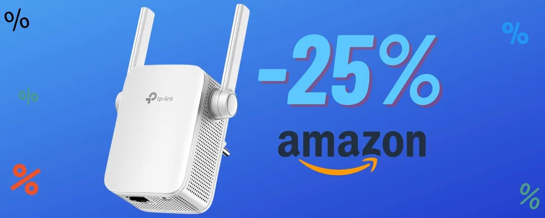 GRANDE SCONTO su Amaozn per il Ripetitore WiFi Wireless di TP-LINK!