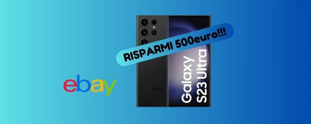 Vuoi uno smartphone davvero figo? Scegli LUI, oggi su eBay ti costa 500 euro IN MENO!
