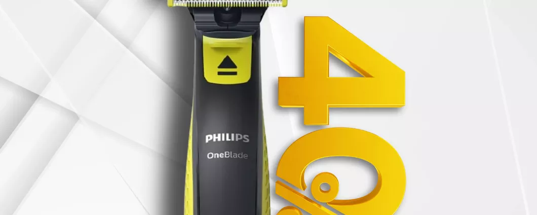 BARBA PERFETTA con Philips OneBlade: solo 39€ per l'idea regalo migliore PER LUI