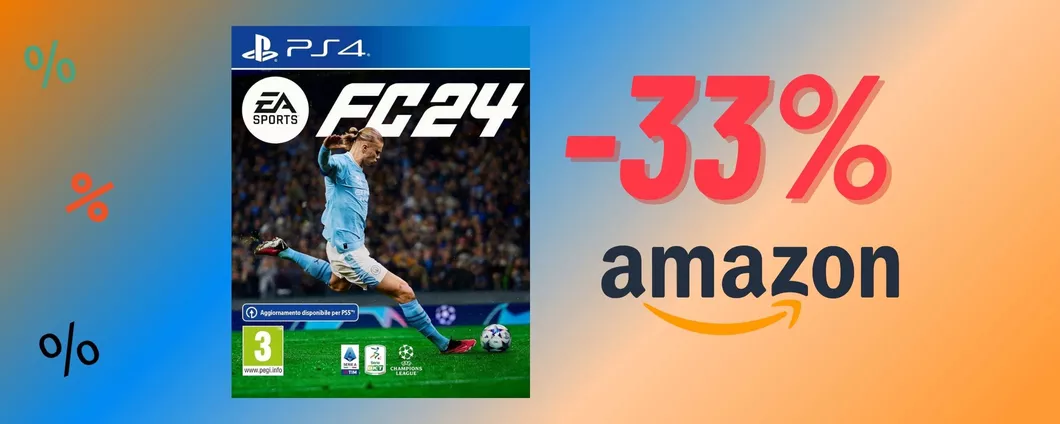 EA SPORTS FC 24 versione PS4 in OFFERTISSIMA su Amazon!