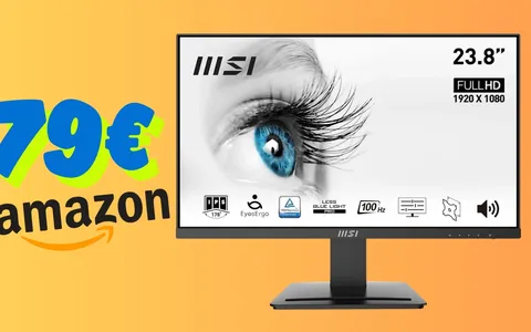 Prestazioni e comfort visivo a SOLI 79€: scopri il monitor MSI PRO da 24