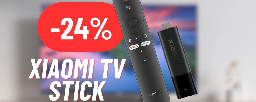 La tua TV diventa Smart grazie allo Stick Xiaomi: PROMO SUPER ATTIVA (-24%)