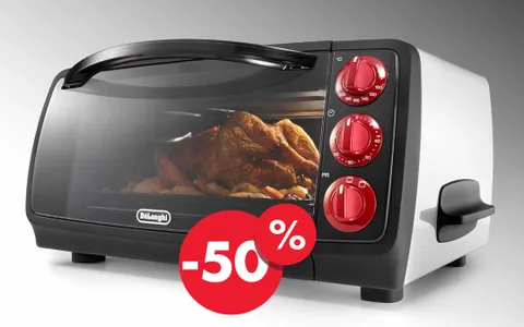 De'Longhi Sfornatutto: il tuo fornetto elettrico ECONOMICO per cucinare leccornie