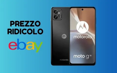 PREZZO RIDICOLO per il Motorola moto g32, scoprilo su eBay!