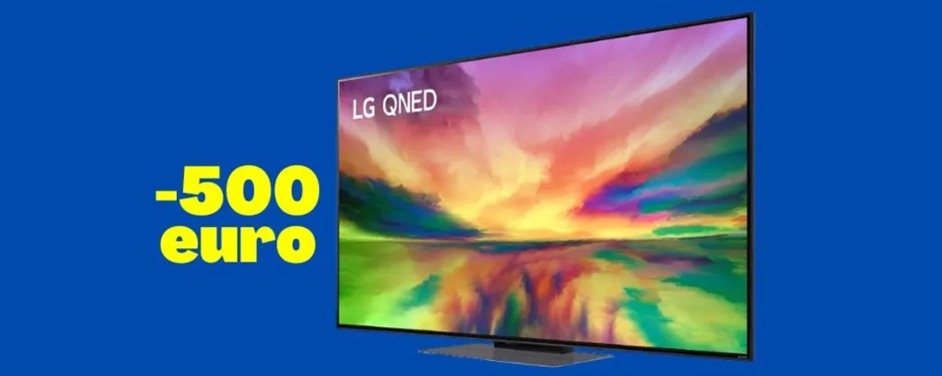 SOLO per OGGI la Smart tv LG 4K da 55 pollici TI COSTA 500 euro IN MENO su Amazon