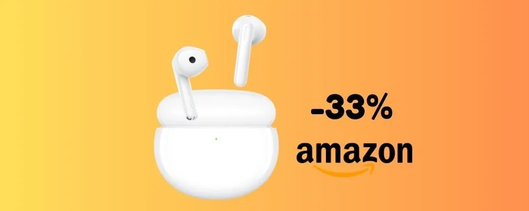 OFFERTA Amazon per auricolari OPPO Enco Air3i (-33% di sconto)
