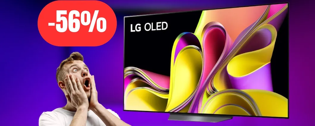 TV LG OLED da 65 pollici e 4K ad un PREZZO SHOCK su Amazon (-56%)