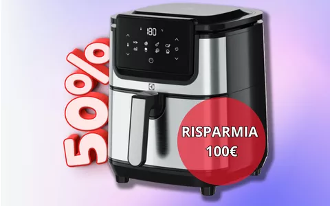 PRECIPITA di oltre 100€ il prezzo di Electrolux Friggitrice ad Aria su eBay!