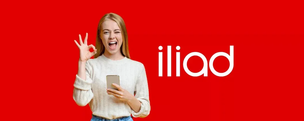Iliad: 180 GB in 5G + minuti illimitati a meno di 10€/mese