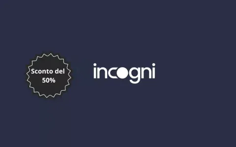 Elimina ogni traccia di te dal web con Incogni!