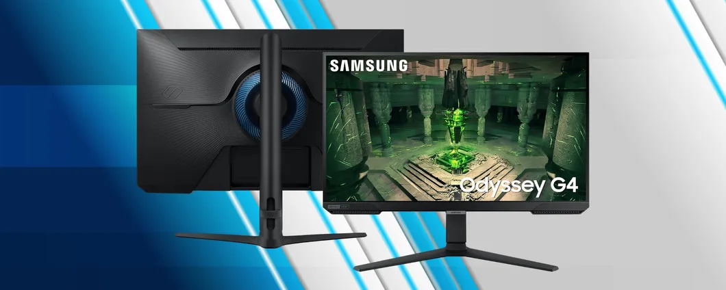 Samsung Odyssey G4: ottimo prezzo per il monitor gaming più amato!