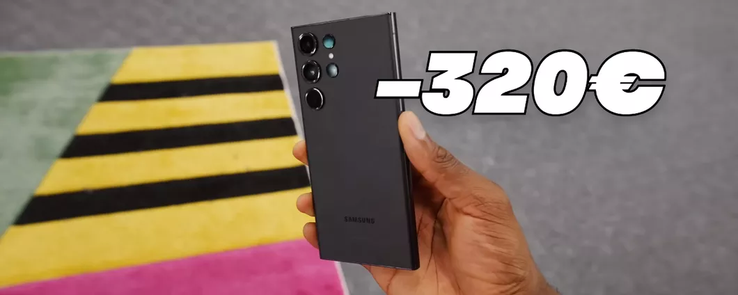 Samsung Galaxy S23 Ultra 12/512: SCONTO SHOCK di 320€, solo su eBay