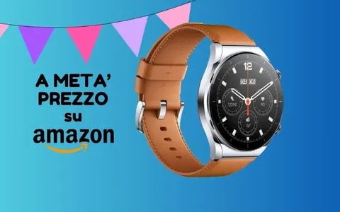 OUTLET AMAZON: Xiaomi Watch S1 è scontato del 50%, corri a prenderlo!