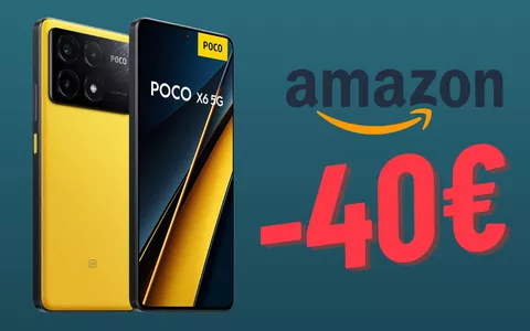 Smartphone POCO X6 Pro in OFFERTA a 40€ IN MENO!